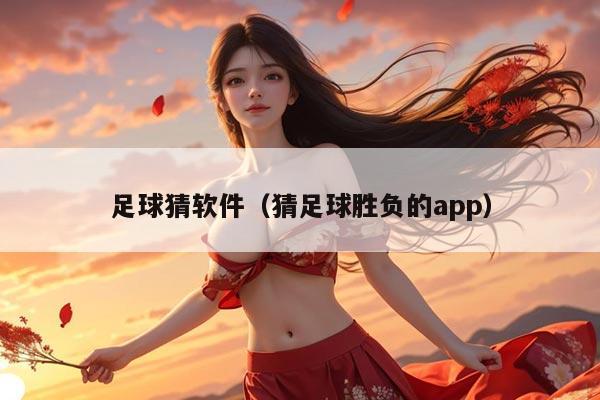 足球猜软件（猜足球胜负的app）