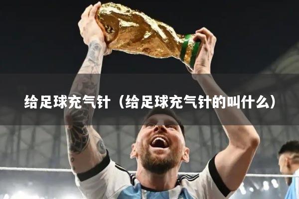 给足球充气针（给足球充气针的叫什么）